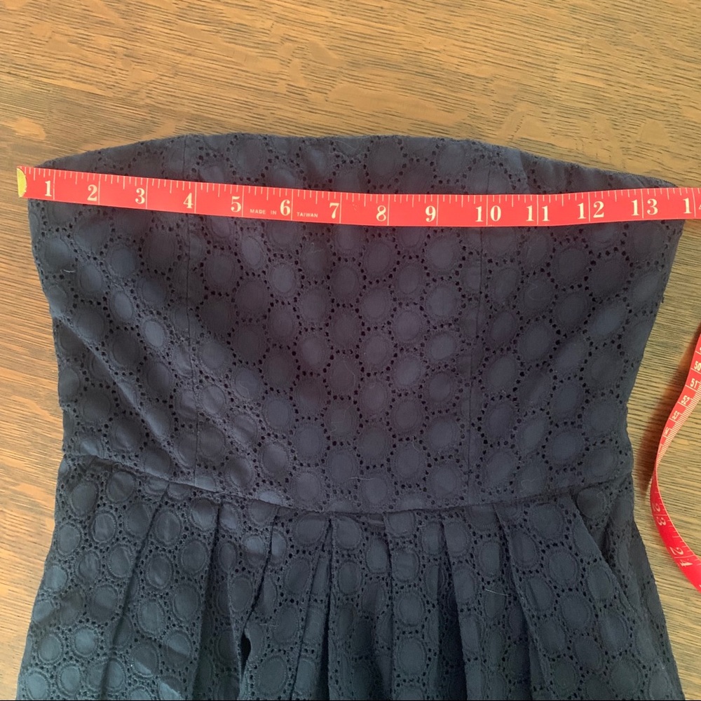 NWT Gap Navy Eyelet Dress - Picture 7 of 8